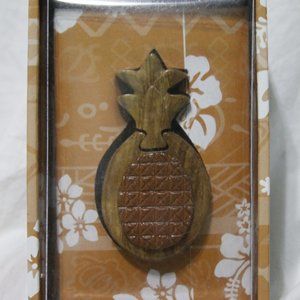 Jewelry Puzzle Box Pineapple Wooden